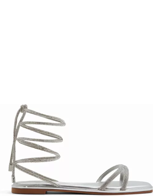 ALDO Ghilly - Women's Strappy Sandal Sandals - Silver