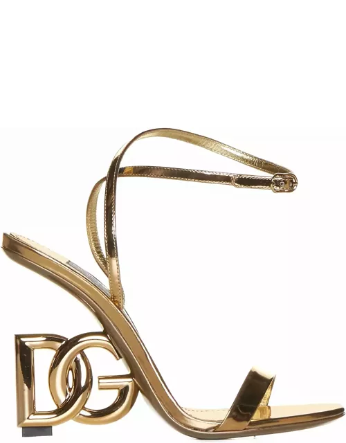 Dolce & Gabbana Dg Logo Pump Sandal