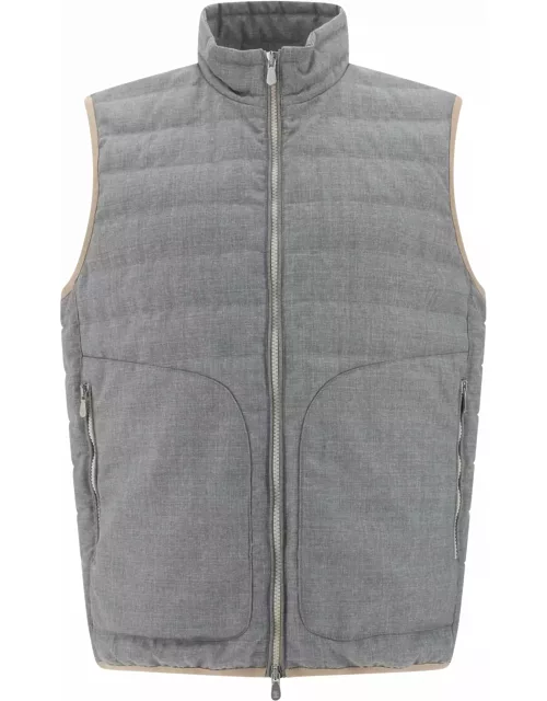 Brunello Cucinelli Wool Down Vest