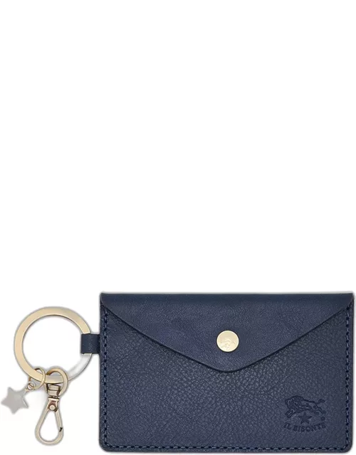 Keyring Leather Card Holder