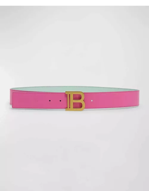 Reversible Leather B-Belt