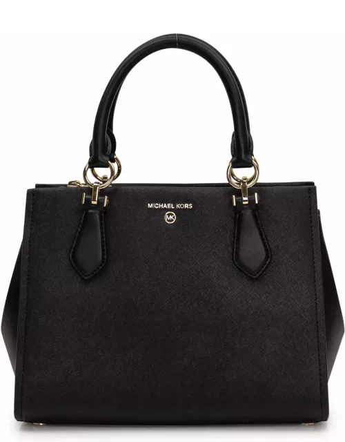 Michael Kors Black Marilyn Leather Bag