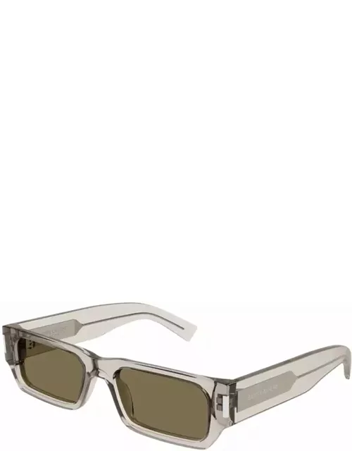 Saint Laurent Eyewear Sl 660 - Beige Sunglasse
