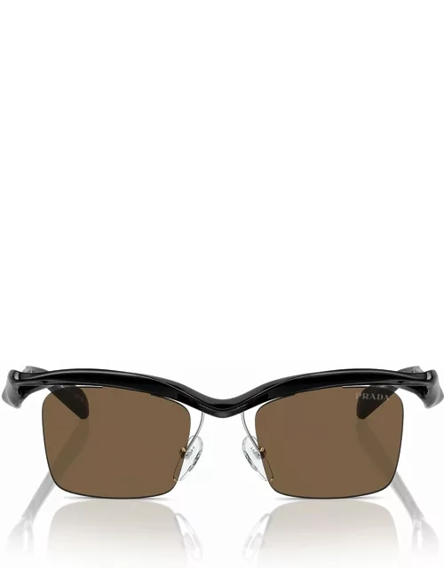 Prada Eyewear Pr A15s Black Sunglasse