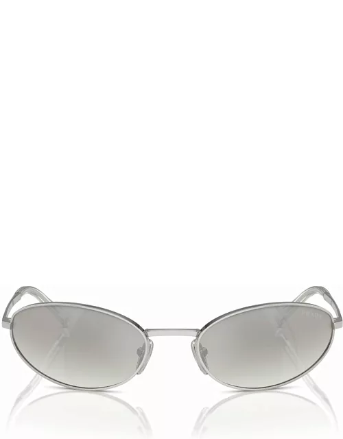 Prada Eyewear Pr A59s Silver Sunglasse