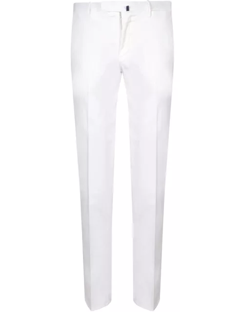 Incotex Slim Fit White Trouser