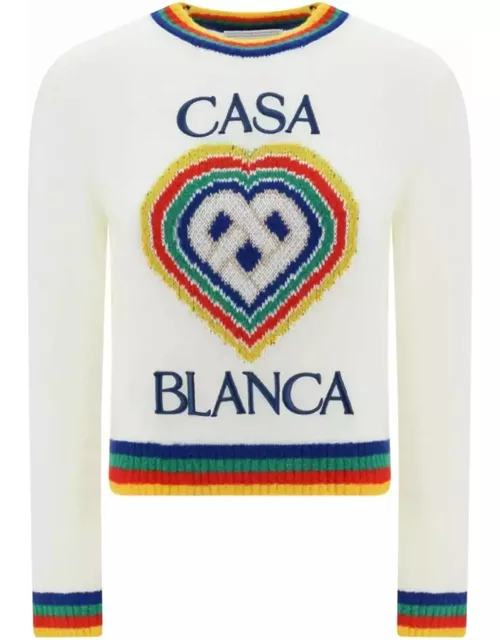 Casablanca Wool Logo Sweater