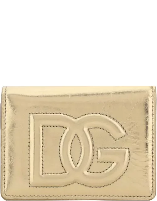 Dolce & Gabbana Logo Embossed Wallet