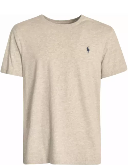 Ralph Lauren Logo Round Neck T-shirt