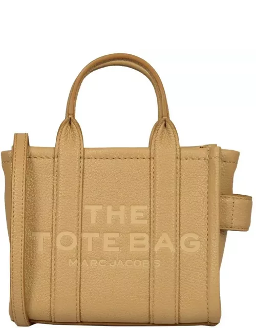 Marc Jacobs Logo Printed Zipped Mini Tote Bag