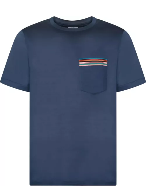 Paul Smith Pocket Blue T-shirt