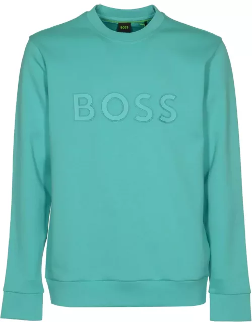 Hugo Boss Logo Embossed Sweatshirt
