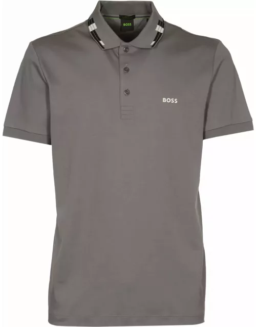Hugo Boss Short-sleeved Cotton Polo Shirt