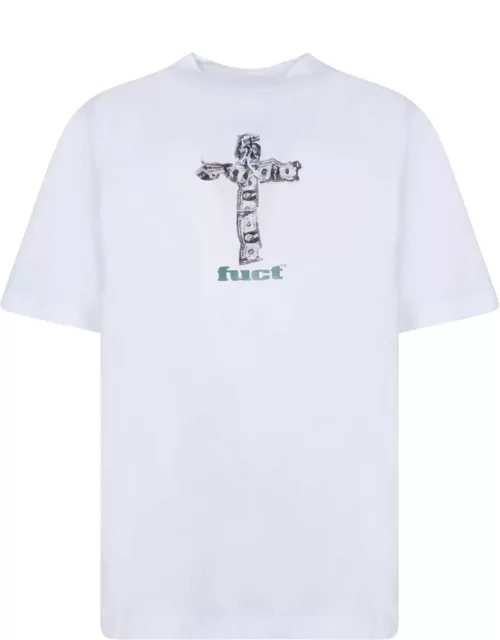 Fuct Money Crossed White T-shirt