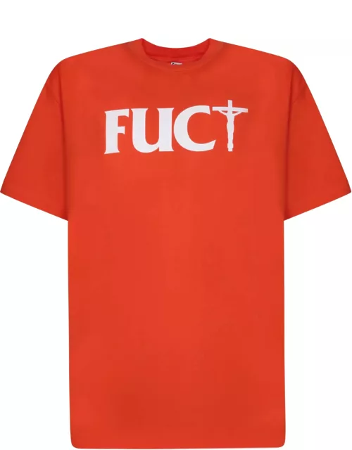 Crossed Fuct Orange T-shirt