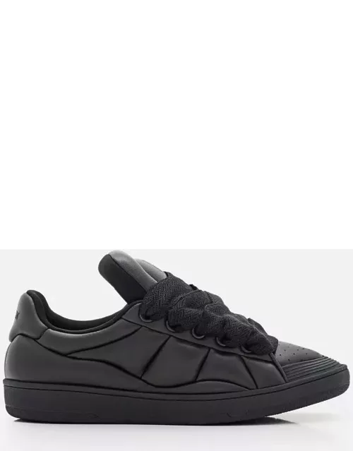 Lanvin Curb Xl Low-top Leather Sneaker