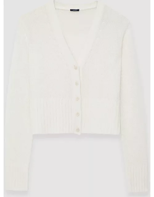 Open Cashmere Cardigan