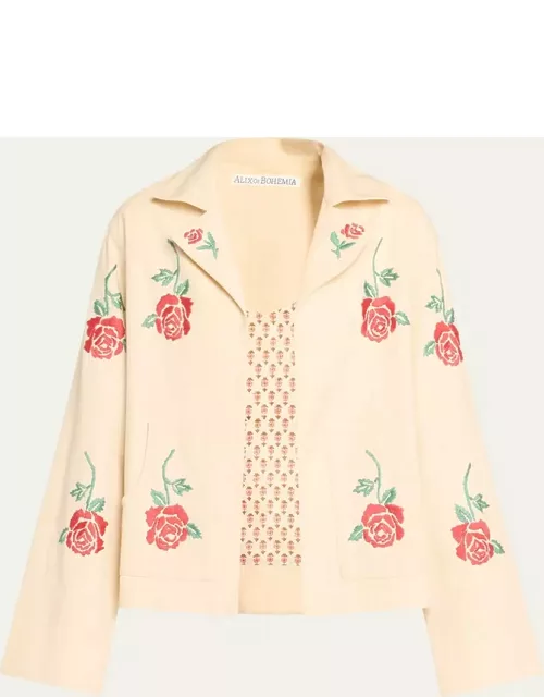 Western Blush Rose Jacket