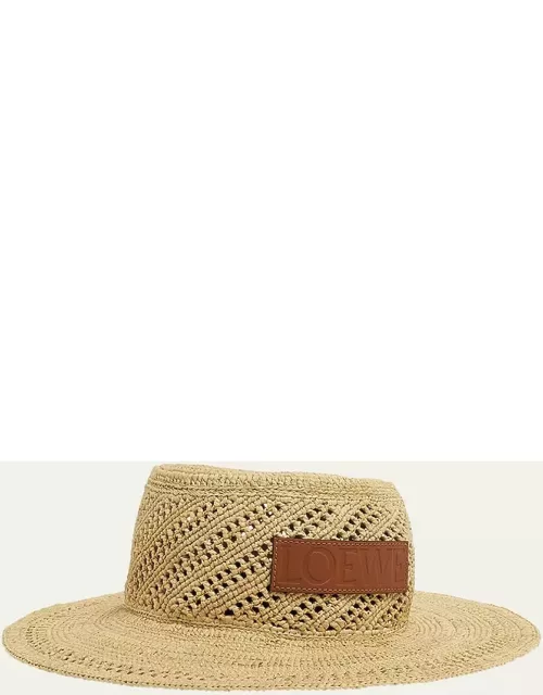 Ajoure Fisherman Structured Hat