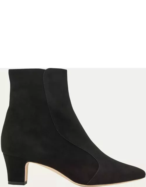 Myconia Suede Ankle Bootie