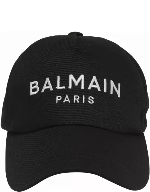 Balmain Baseball Hat With Logo