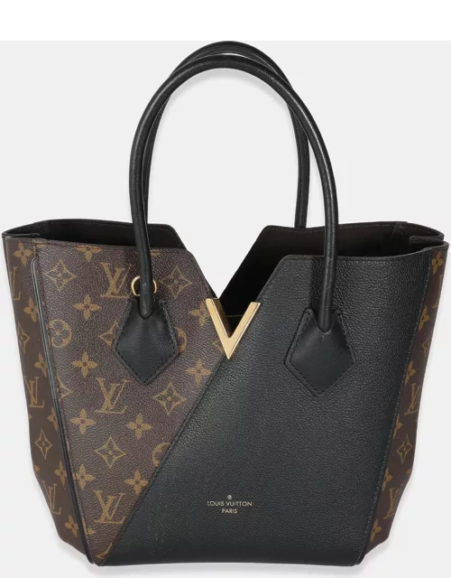 Louis Vuitton Black Monogram Canvas and Leather Kimono PM Tote Bag