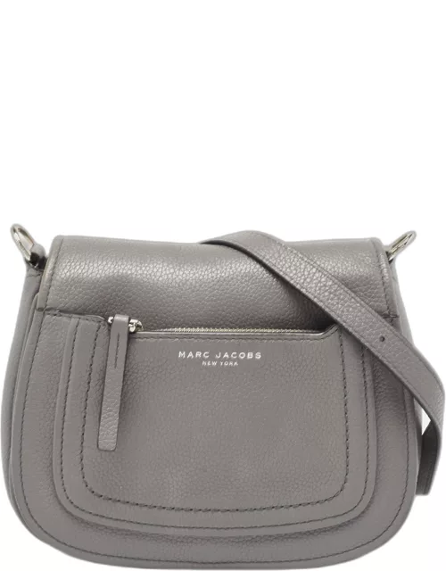 Marc Jacobs Grey Leather Empire City Crossbody Bag