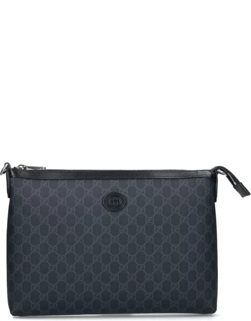 Gucci 'Gg Supreme' Large Crossbody Bag