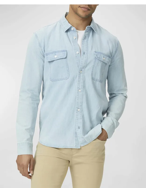 Men's Martin Denim Button-Down Shirt