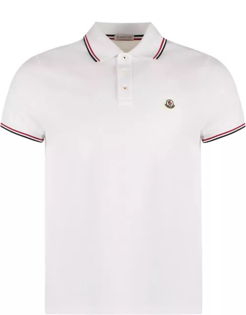 Moncler Short Sleeve Cotton Polo Shirt