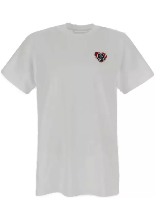 Moncler Logo Patch Crewneck T-shirt