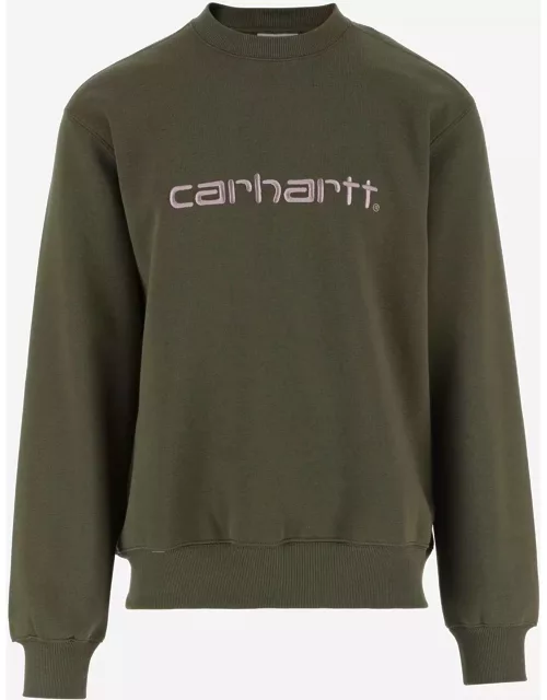 Carhartt Cotton Blend Sweatshirt With Logo