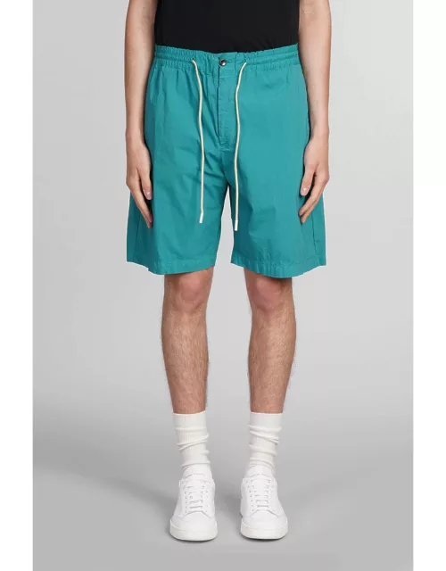 PT Torino Shorts In Green Cotton