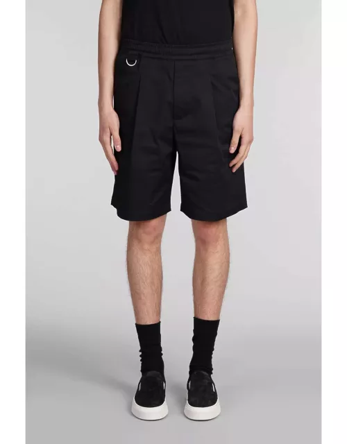 Low Brand Tokyo Shorts In Black Cotton