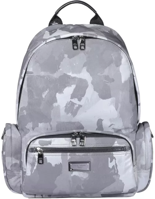 Dolce & Gabbana Camouflage Backpack