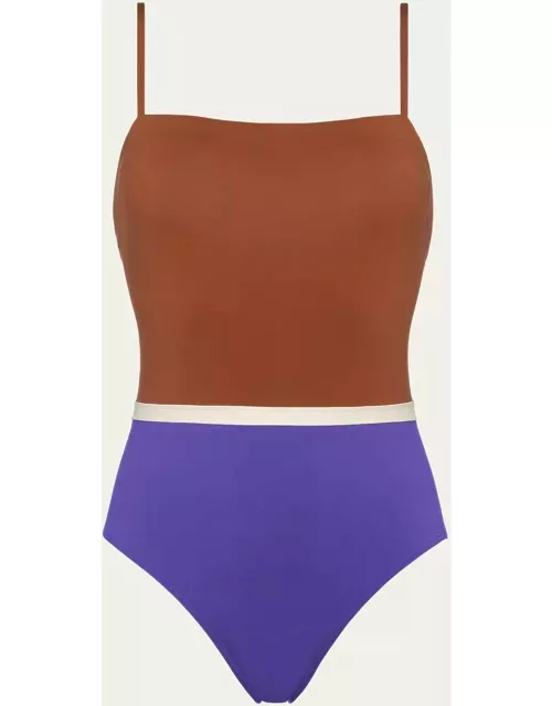Ara Colorblock One-Piece Swimsuit