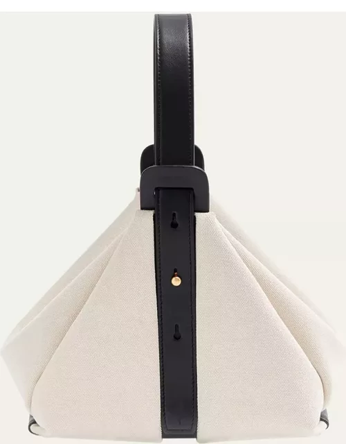 The Age Canvas Pouch Top-Handle Bag