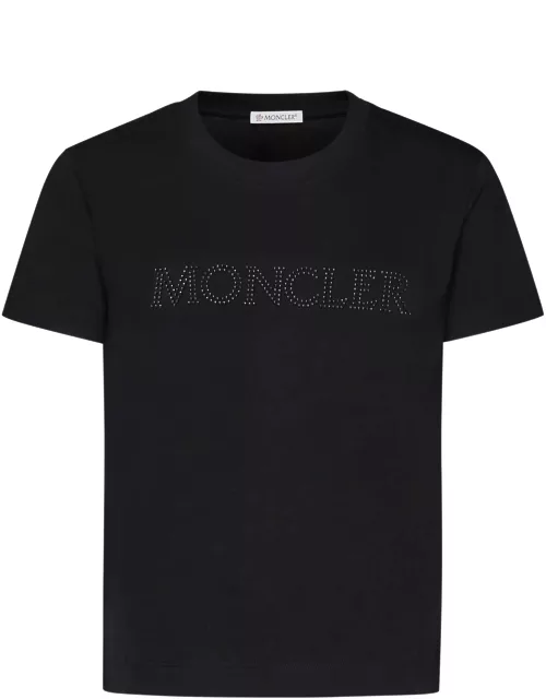 Moncler T-shirt Made Of Cotton Jersey