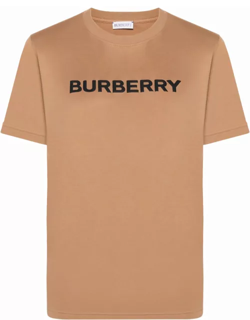 Burberry Logo Printed Crewneck T-shirt