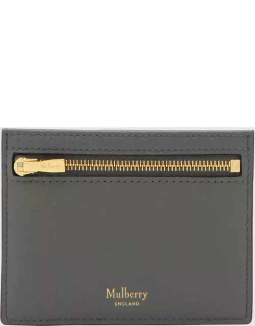 Mulberry Grey Leather Cardholder