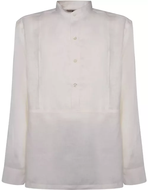 PT Torino Korean Neck White Shirt