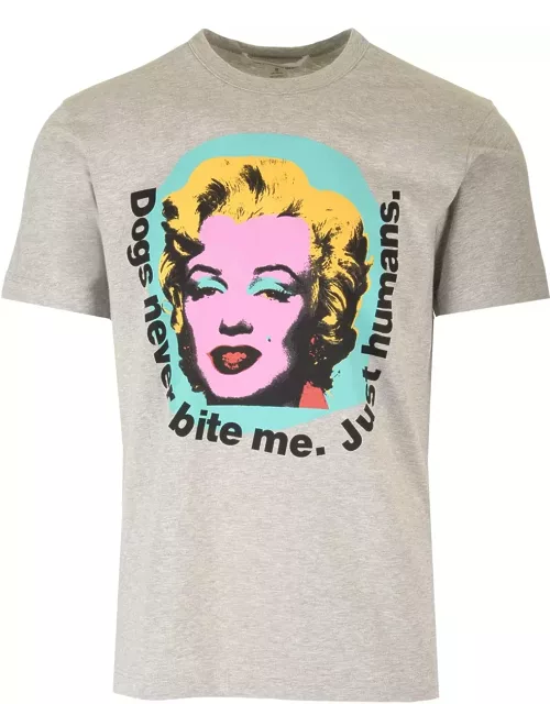 Comme des Garçons T-shirt With Marilyn Monroe Print