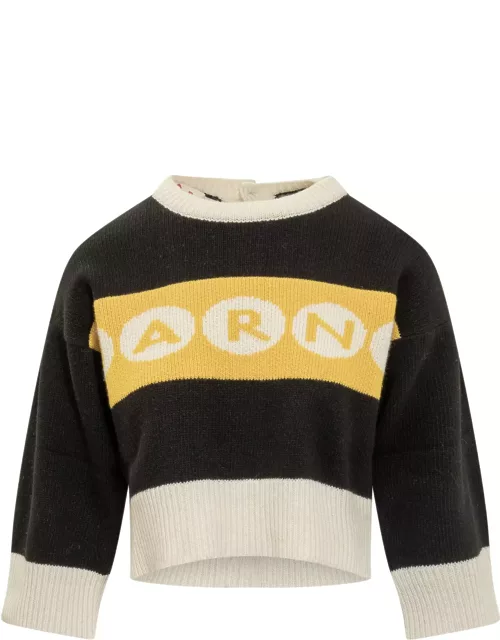 Marni Two-tone Wool Sweater
