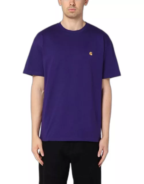 S/S Chase Tyrian coloured Cotton T-Shirt