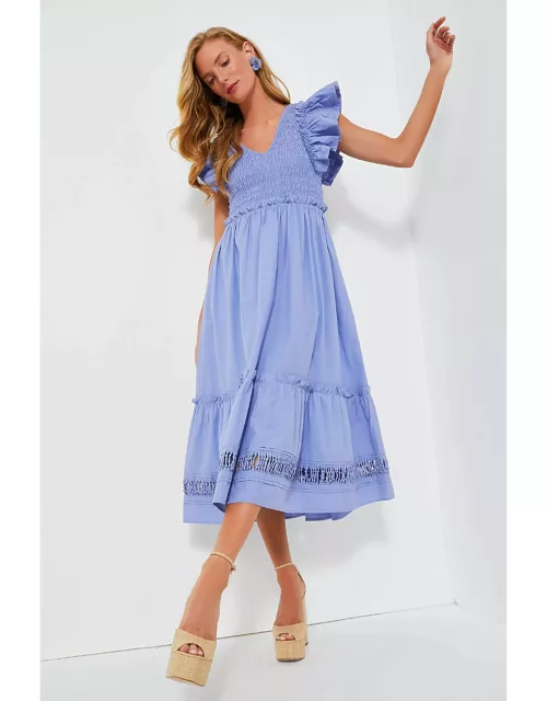 Periwinkle Gladys Ankle Dres