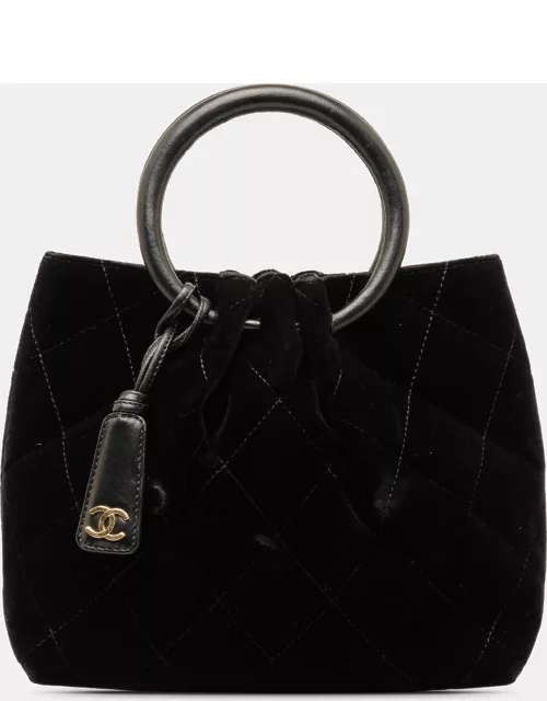 Chanel Velvet Ring Handle Bag