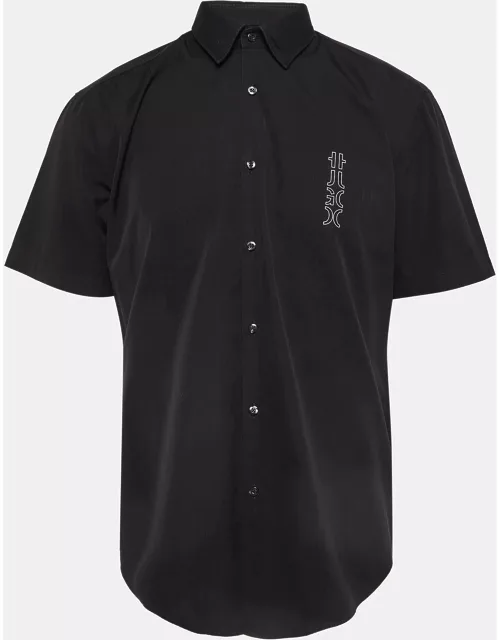Hugo Boss Black Printed Cotton Shirt
