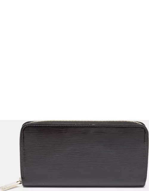 Louis Vuitton Black Epi Electric Leather Zippy Wallet