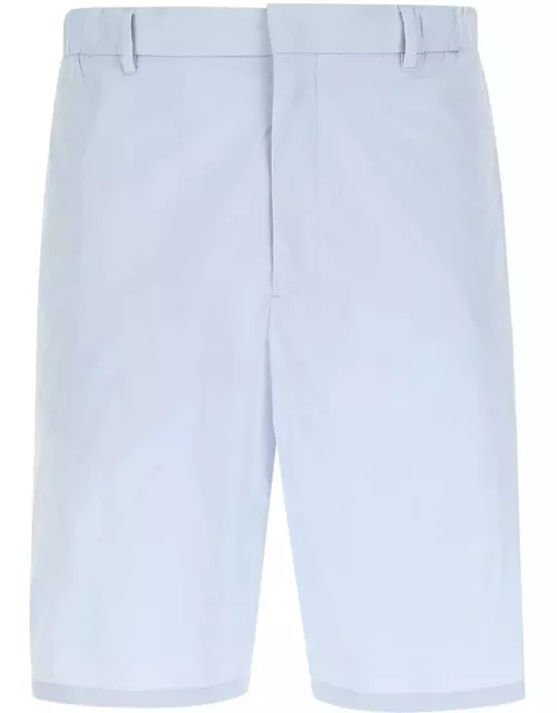 Prada Pastel Light-blue Polyester Bermuda Short