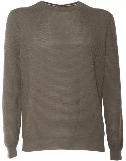 Peserico Brown Tricot Sweater